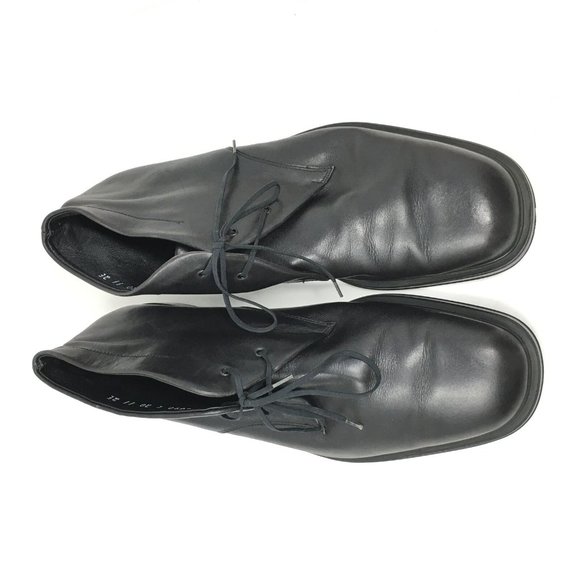 Salvatore Ferragamo Chukka Boots Size 11 2E Black